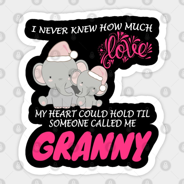 I never knew how much love my heart could hold Sticker by WorkMemes